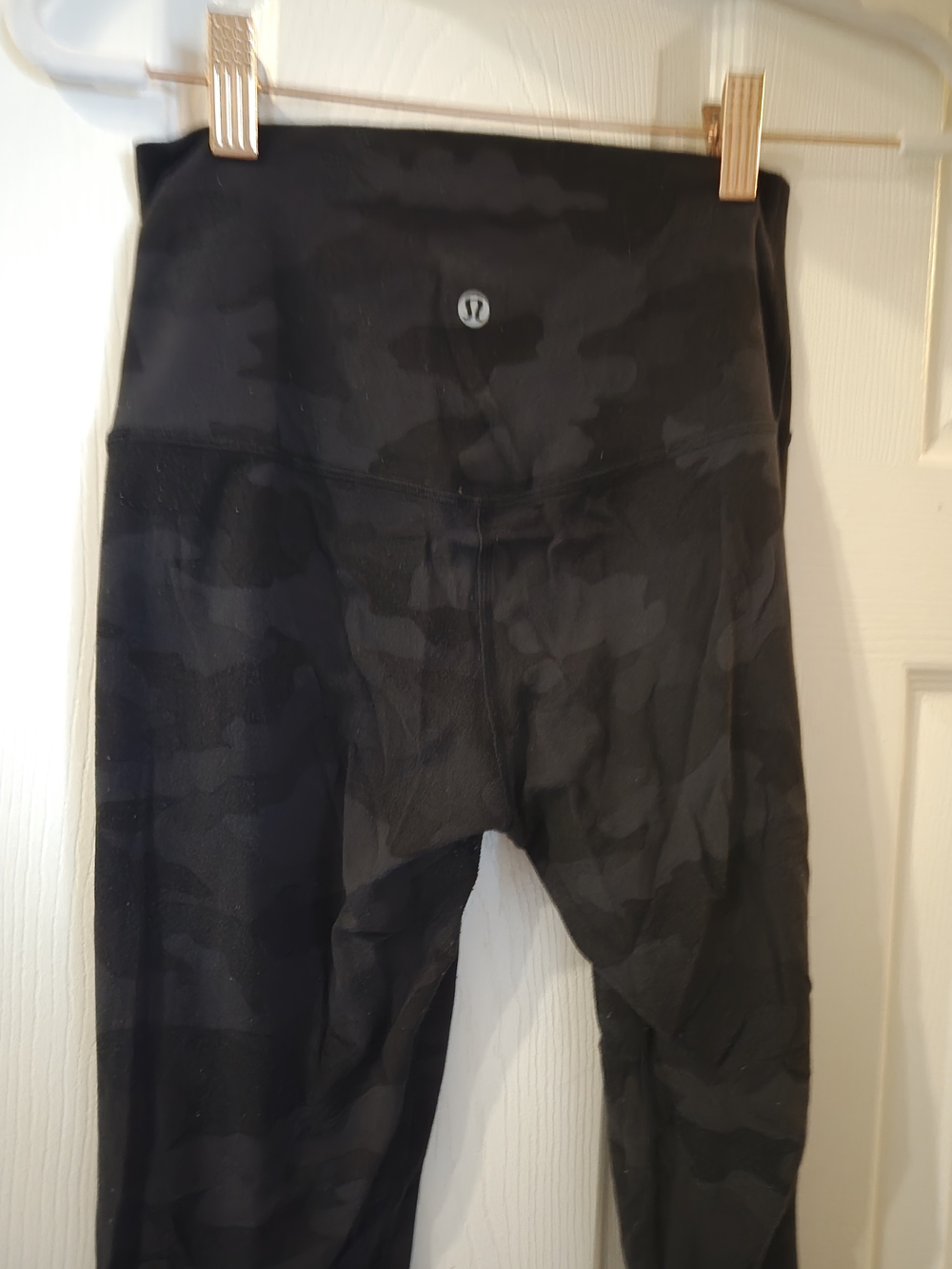 lululemon athletica Black Camo High-Rise Leggings